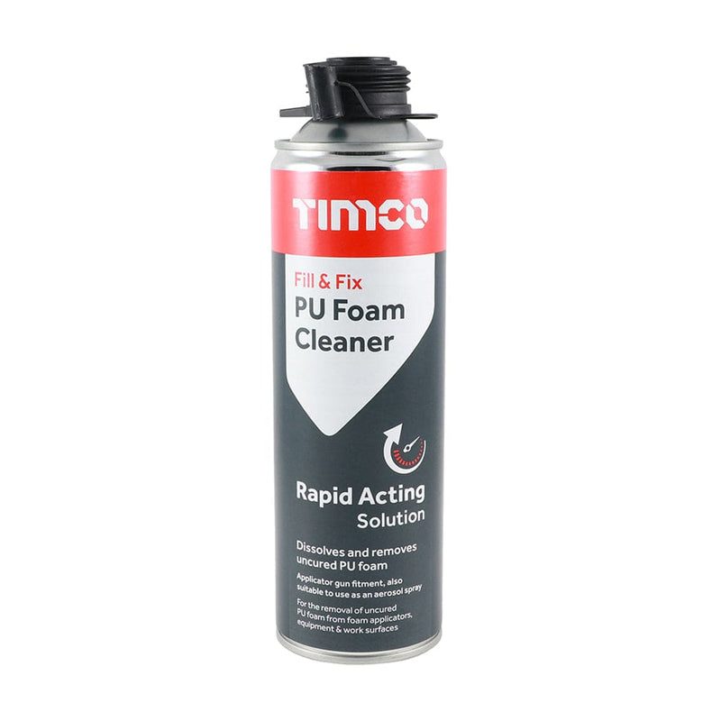 TIMCO Adhesives & Building Chemicals TIMCO Fill & Fix PU Foam Cleaner - 500ml