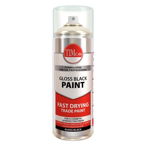 TIMCO Adhesives & Building Chemicals TIMCO Finishing Paint Gloss Black - 380ml