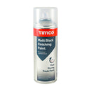 TIMCO Adhesives & Building Chemicals TIMCO Finishing Paint Matt Black - 380ml