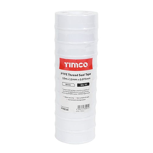 TIMCO Adhesives & Building Chemicals TIMCO PTFE Thread Seal Tape