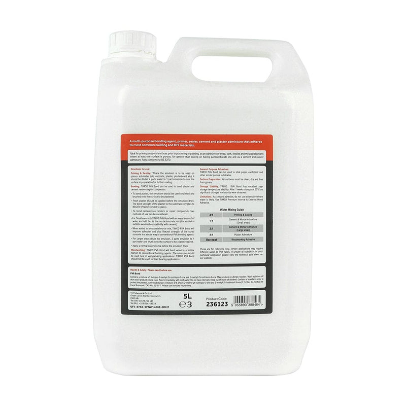 TIMCO Adhesives & Building Chemicals TIMCO PVA Bond - 5L