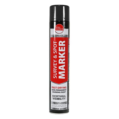 TIMCO Adhesives & Building Chemicals TIMCO Survey & Spot Marker Black - 750ml