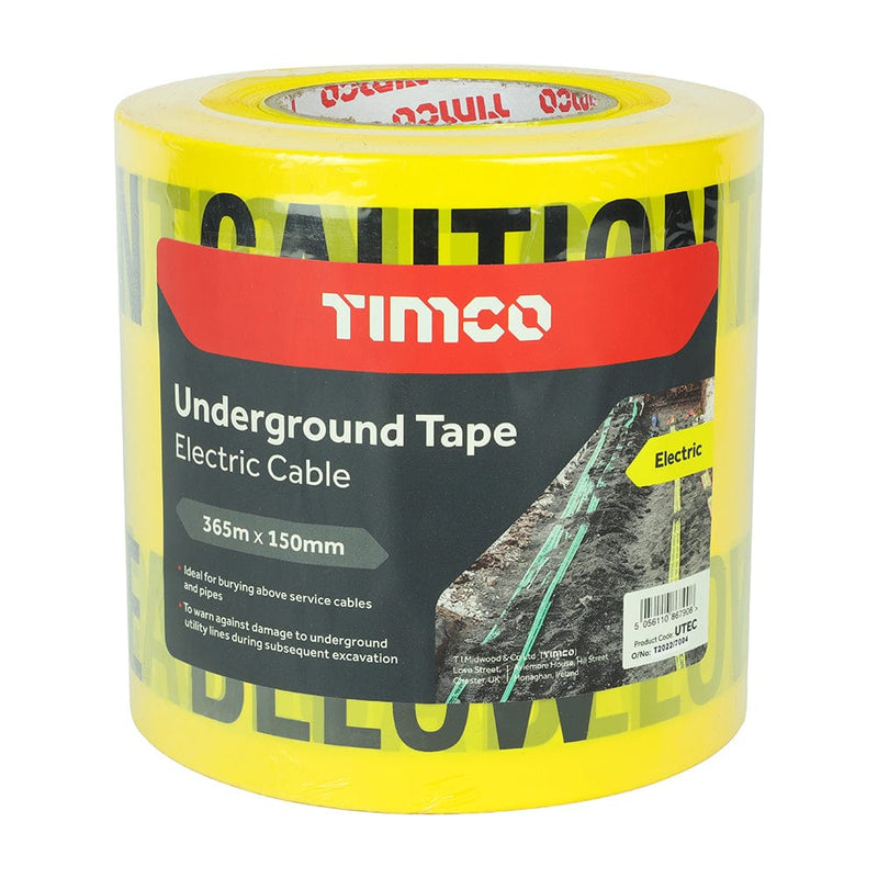 TIMCO Adhesives & Building Chemicals TIMCO Underground Tape Electric Cable - 365m x 150mm