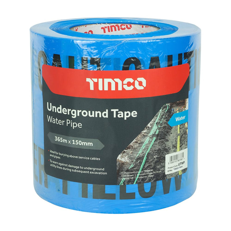 TIMCO Adhesives & Building Chemicals TIMCO Underground Tape Water Pipe - 365m x 150mm