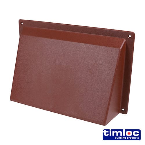 TIMCO Building Hardware & Site Protection 255 x 160 Timloc External Cowl Brown