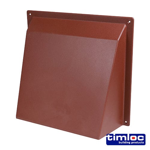 TIMCO Building Hardware & Site Protection 255 x 230 Timloc External Cowl Brown