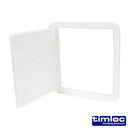TIMCO Building Hardware & Site Protection 305 x 305 Timloc Access Panel Plastic Hinged White