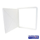 TIMCO Building Hardware & Site Protection 470 x 470 Timloc Access Panel Plastic Hinged White