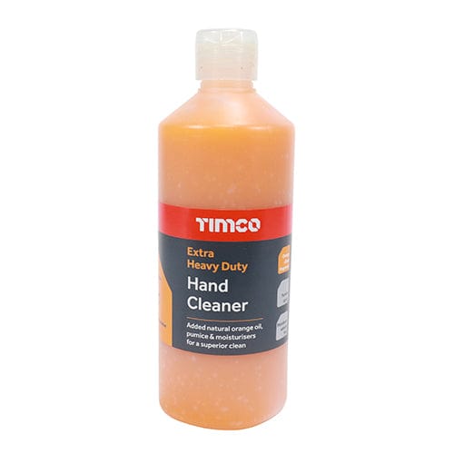 TIMCO Building Hardware & Site Protection 500ml TIMCO Extra Heavy Duty Hand Cleaner Hand Pumice Scrub Orange