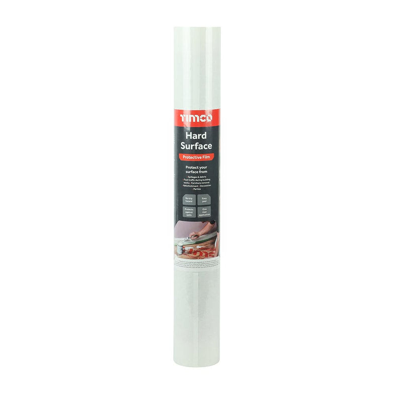 TIMCO Building Hardware & Site Protection 50m x 0.6m TIMCO Protective Film For Hard Surfaces
