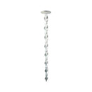 TIMCO Building Hardware & Site Protection 8.0 x 165 TIMCO Helical Flat Roof Fixing Silver