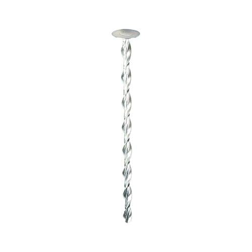 TIMCO Building Hardware & Site Protection 8.0 x 165 TIMCO Helical Flat Roof Fixing Silver