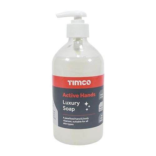 Timco Active Hands Luxury Soap Pearlised Premium Fragranced - 500Ml - Pack Qty - 1 Ea
