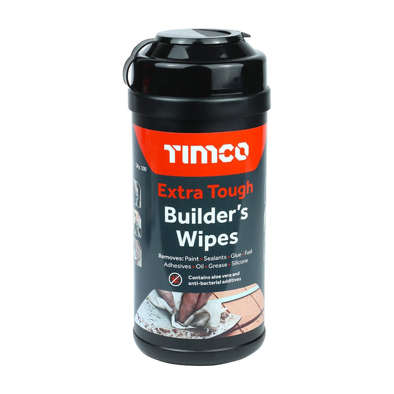 TIMCO Building Hardware & Site Protection TIMCO Extra Tough Builders Wipes - 100 Wipes