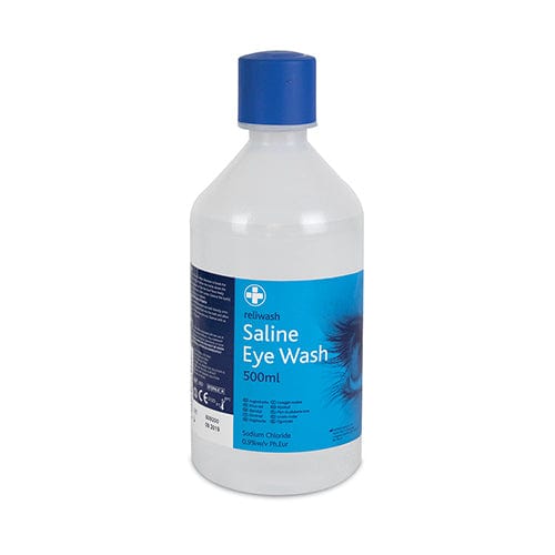 TIMCO Building Hardware & Site Protection TIMCO Eye Wash Saline Bottle - 500ml
