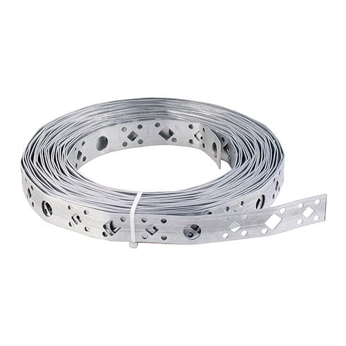 TIMCO Building Hardware & Site Protection TIMCO Fixing Band A2 Stainless Steel - 20mm x 10m