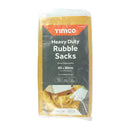 TIMCO Building Hardware & Site Protection TIMCO Heavy Duty Rubble Sacks