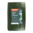 TIMCO Building Hardware & Site Protection TIMCO Heavy Duty Tarpaulin Green