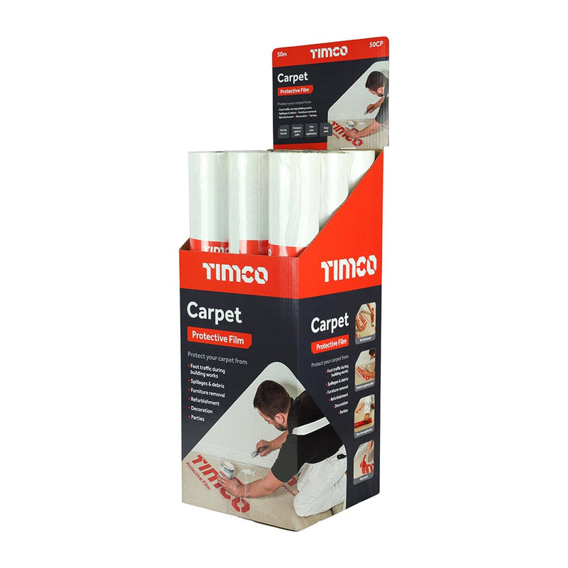 TIMCO Building Hardware & Site Protection TIMCO Protective Film For Carpet