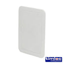 TIMCO Building Hardware & Site Protection Timloc Access Panel Plastic Clip Fit White