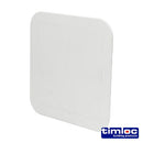 TIMCO Building Hardware & Site Protection Timloc Access Panel Plastic Clip Fit White
