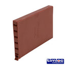 TIMCO Building Hardware & Site Protection Timloc Cavity Wall Weep Vent Brown - 65 x 10 x 100mm