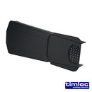 TIMCO Building Hardware & Site Protection Timloc Dry Verge Unit Black - 405 x 95/160mm