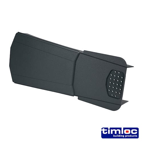 TIMCO Building Hardware & Site Protection Timloc Dry Verge Unit Grey - 405 x 95/160mm