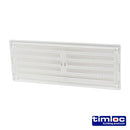 TIMCO Building Hardware & Site Protection Timloc Hit and Miss Grille Vent White