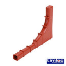 TIMCO Building Hardware & Site Protection Timloc Invisiweep Wall Weep Terracotta - 65 x 10 x 102mm