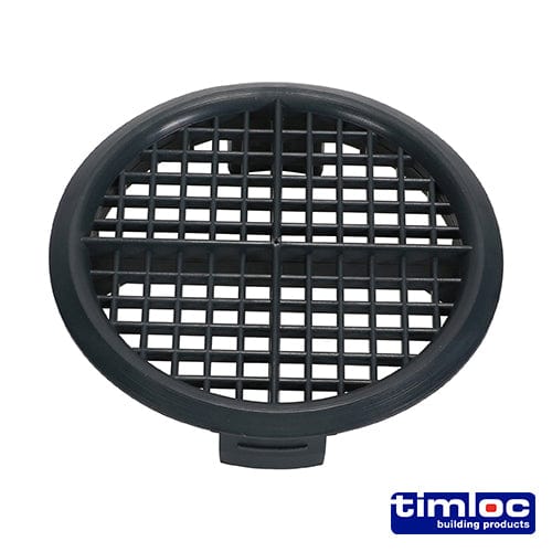 TIMCO Building Hardware & Site Protection Timloc Push-in Soffit Vent Grey -  70.0