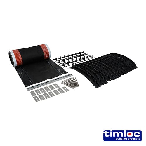 TIMCO Building Hardware & Site Protection Timloc Roll Out Dry Fix Ridge Pack - 6 metres