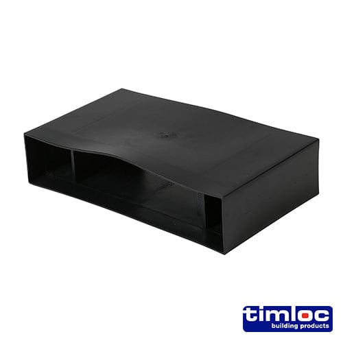 TIMCO Building Hardware & Site Protection Timloc Underfloor Vent Horizontal Rear Extension - + 100mm