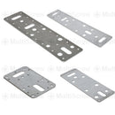 Timco Business, Office & Industrial:Fasteners & Hardware:Brackets & Joining Plates STEEL FLAT CONNECTOR PLATES DIY FIXINGS BRACES TIMBER MASONRY SLEEPER HEAVY DUTY