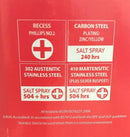 TIMco Business, Office & Industrial:Fasteners & Hardware:Other Fasteners & Hardware 200 PACK OF 4.8 x 70mm BAYPOLE WAFER HEAD SELF DRILLING SCREW BAY WINDOW uPVC