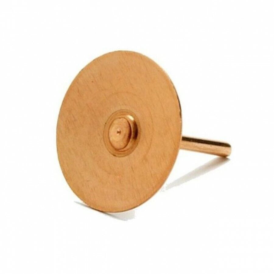 Tumble Disc Rivet 500 Pack Copper Disc Rivets - 20Mm Long X 1.5Mm Thick - Slate Roof Pin