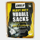 10X Xxl Woven Polypropylene Pp Rubble Sacks Heavy Duty Size 80 X 120Cm Cargo Bag