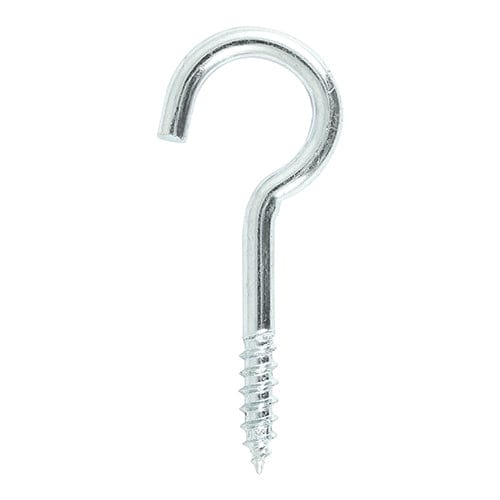 TIMCO Fasteners & Fixings 100mm / 2 TIMCO Screw Hooks Silver