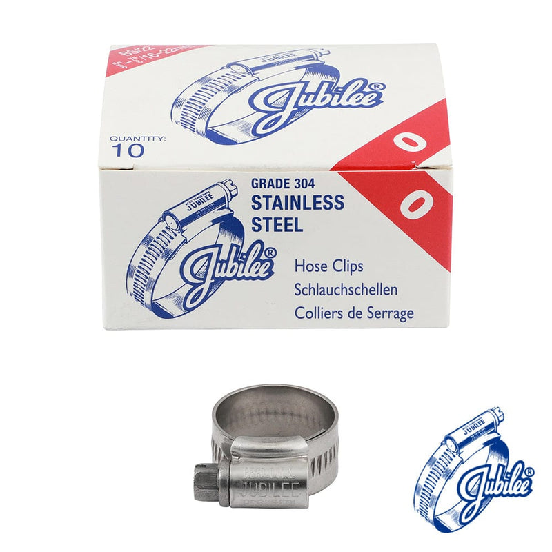 TIMCO Fasteners & Fixings 16-22mm / 10 / Box Jubilee Clip Stainless Steel