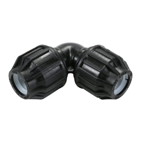 Timco Mdpe Pipe Fittings 90 Degree Elbow - Pack Qty - 1 Ea