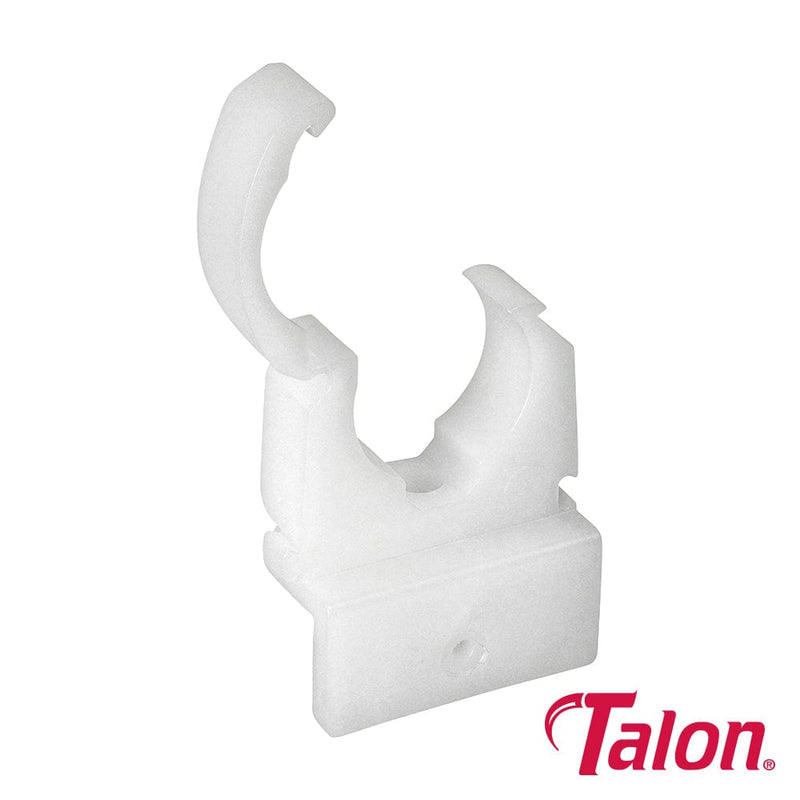 TIMCO Fasteners & Fixings 22mm / 100 Talon EZ Joist Pipe Clips White