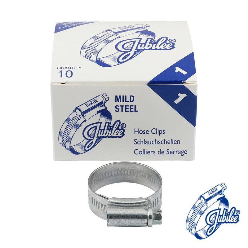 TIMCO Fasteners & Fixings 25-35mm / 10 / Box Jubilee Clip Mild Steel