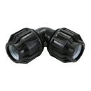 TIMCO Fasteners & Fixings 25 x 25mm TIMCO MDPE Pipe Fittings 90 Degree Elbow