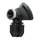 TIMCO Fasteners & Fixings 25mm x 3/4" TIMCO MDPE Pipe Wall Plate Elbow