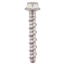 TIMCO Fasteners & Fixings 6.0 x 100 / 100 / Box TIMCO Multi-Fix Bolts Hex Flange Head Exterior Silver