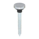 TIMCO Fasteners & Fixings 8 x 1 1/2 / 8 TIMCO Mirror Screws Flat Head Chrome