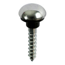 TIMCO Fasteners & Fixings 8 x 1 TIMCO Mirror Screws Dome Head Chrome