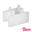 TIMCO Fasteners & Fixings Interlock Hinged Pipe Clip Spacers White - 15mm