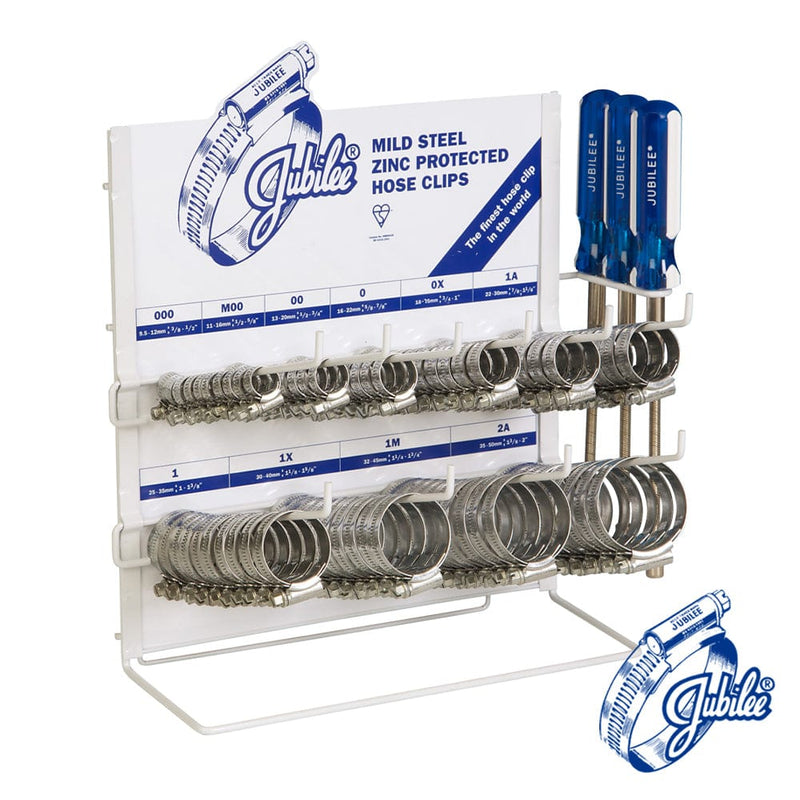 TIMCO Fasteners & Fixings Jubilee Clip Stand Mild Steel 100pc
