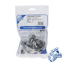 TIMCO Fasteners & Fixings Jubilee P Clip Mild Steel
